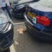 Car accident in the services